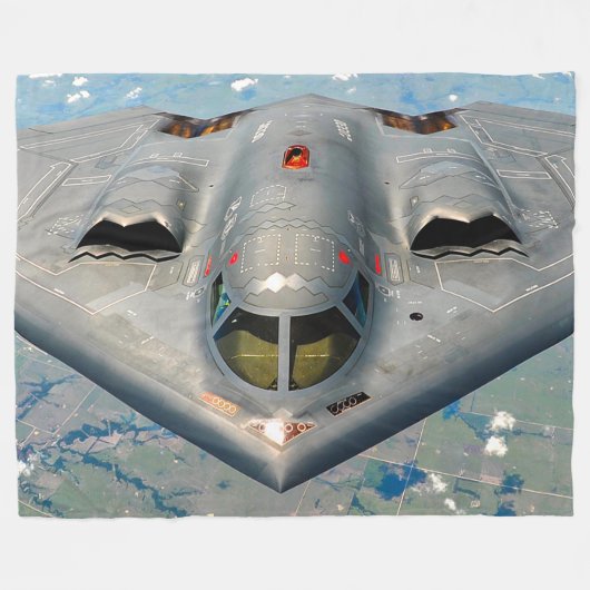 B-2 SPIRIT FLEECEDECKE (Vorderseite (Horizontal))