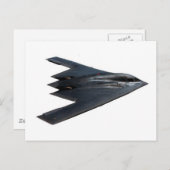 B-2 SPIRIT - FLYING WING POSTKARTE (Vorne/Hinten)