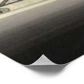 B-2 Spirit Stealth Bomber Aircraft Poster (Ecke)