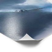 B-2 Spirit Stealth Bomber GHOST MAKER Foto Print (Ecke)