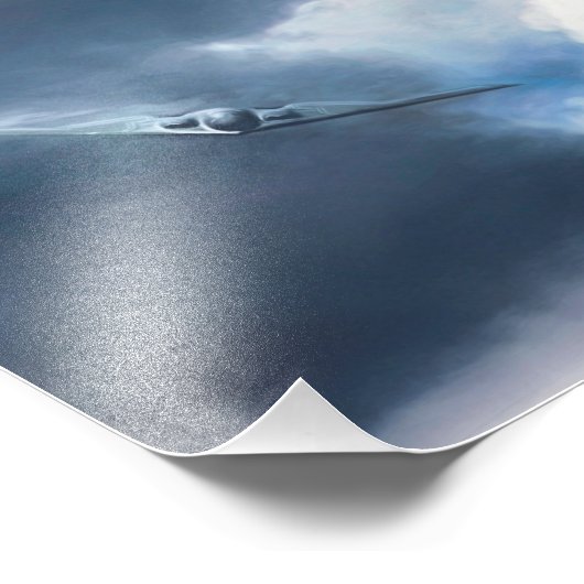 B-2 Spirit Stealth Bomber GHOST MAKER Foto Print (Ecke)