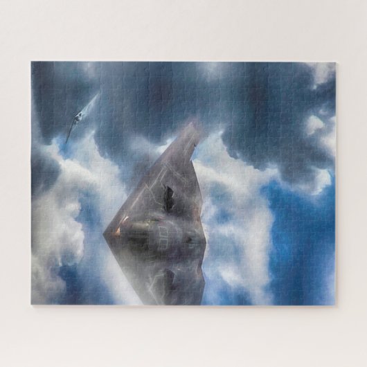 B-2 Spirit Stealth Bomber GHOST MAKER Jigsaw Puzzl Puzzle (Horizontal)