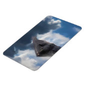 B-2 Spirit Stealth Bomber GHOST MAKER Magnet (Linke Seite)