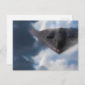 B-2 Spirit Stealth Bomber GHOST MAKER Postkarte (Vorne/Hinten)