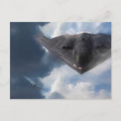 B-2 Spirit Stealth Bomber GHOST MAKER Postkarte (Vorderseite)