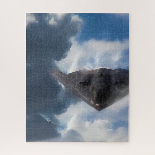 B-2 Spirit Stealth Bomber GHOST MAKER Puzzle (Vertikal)