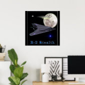 B-2 Stealth Bomber Poster (Heimbüro)