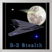 B-2 Stealth Bomber Poster (Vorne)