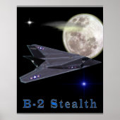 B-2 Stealth Bomber Poster (Vorne)