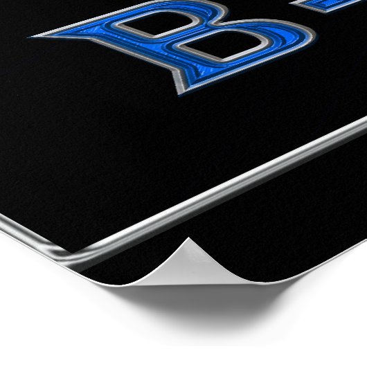 b-2-Tarnkappenposter Poster (Ecke)