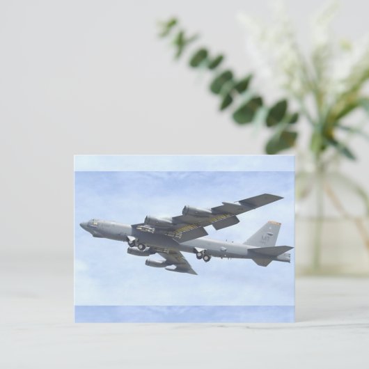 B-52 BOMBER POSTKARTE (Stehend Vorderseite)