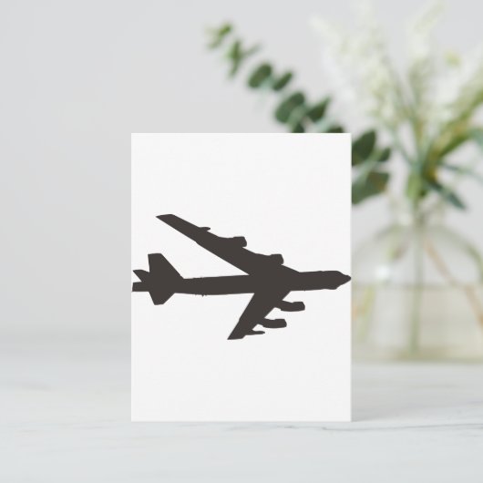 B-52 Bomber Postkarte (Stehend Vorderseite)
