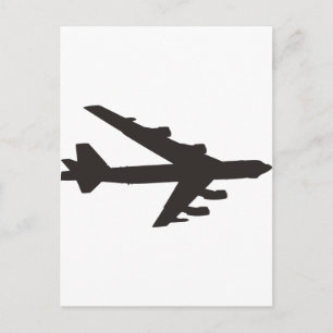 B-52 Bomber Postkarte