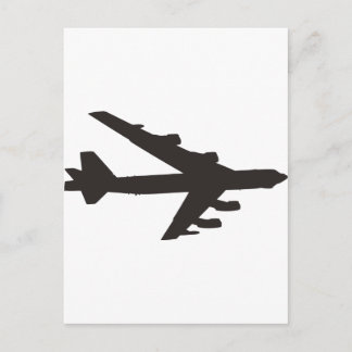 B-52 Bomber Postkarte