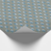 B-52 Schneeflocke Geschenkpapier (Ecke)