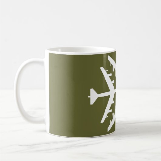B-52 Schneeflocke Kaffeetasse (Links)