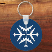 B-52 Schneeflocke Schlüsselanhänger (Vorderseite)