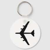 B-52 Silhouette Schlüsselanhänger (Vorderseite)