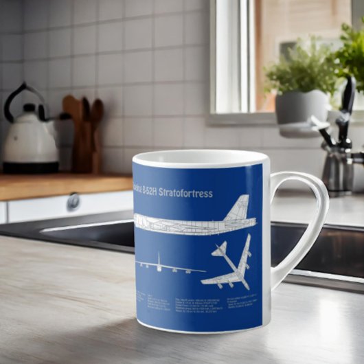 B-52 Stratofestress - Flugzeugkonzepte ABD Kaffeetasse
