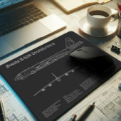 B-52 Stratofestress - Flugzeugkonzepte PD Mousepad