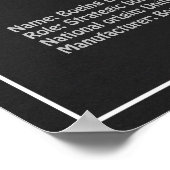 B-52 Stratofestress - Flugzeugkonzepte PD Poster (Ecke)