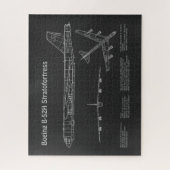 B-52 Stratofestress - Flugzeugkonzepte PD Puzzle (Vertikal)