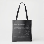 B-52 Stratofestress - Flugzeugkonzepte PD Tasche (Vorderseite)