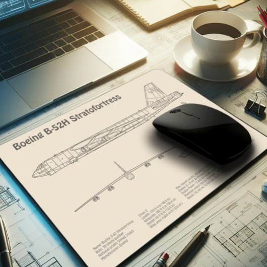 B-52 Stratofestress - Flugzeugkonzepte SD Mousepad