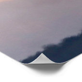 B-52 Stratofestress Sunset Flight Poster (Ecke)