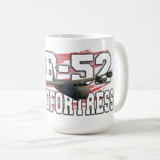 B-52 Stratofestung Kaffeetasse (VorderseiteRechts)