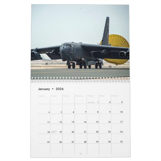 B-52 Stratofestung Kalender (Jan 2026)