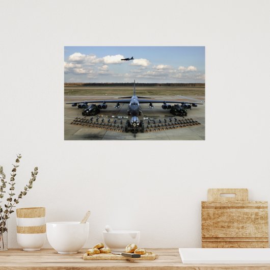 B-52 Stratofestung Poster (Küche)