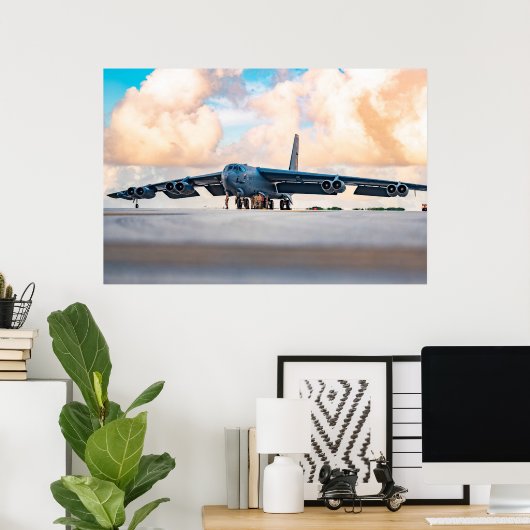 B-52 Stratofestung Twilight Poster (Heimbüro)