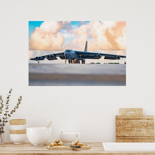 B-52 Stratofestung Twilight Poster (Küche)