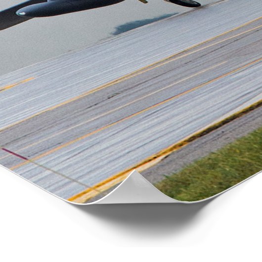 B-52 Stratoforfestungs-Luftfahrzeug Poster (Ecke)