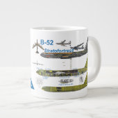 B-52D "Big Bly" Stratofestung Jumbo-Tasse (Vorderseite Rechts)