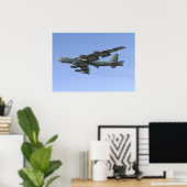 B-52H Stratofestung trägt den X-51A WaveRider Poster (Heimbüro)