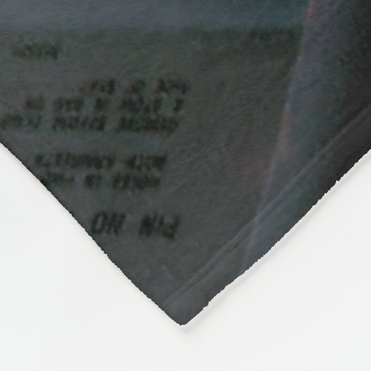 B-52H STRATOFORSTESCOCKPIT FLEECEDECKE (Ecke)