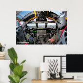 B-52H STRATOFORSTESCOCKPIT POSTER (Heimbüro)