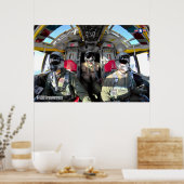B-52H STRATOFORSTESCOCKPIT POSTER (Küche)