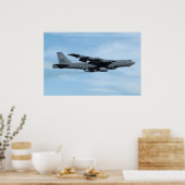 B-52H Stratofortfestungsflugzeug Poster (Küche)