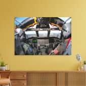 B-52H STRATOFORTRESS COCKPIT 24x36 Leinwanddruck (Insitu (Wohnzimmer))