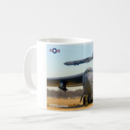 B-52H STRATOFORTRESS KAFFEETASSE (Vorderseite Links)