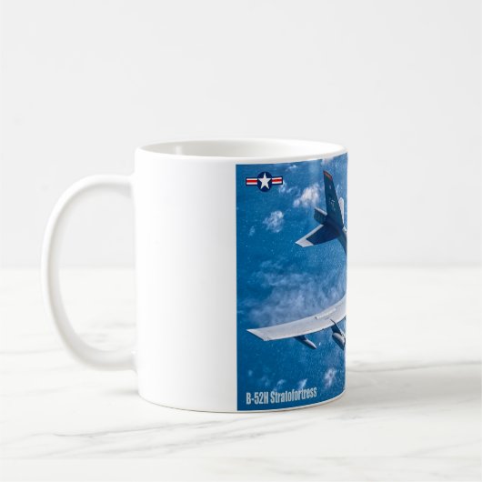 B-52H STRATOFORTSCHRIFT KAFFEETASSE (Links)