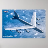 B-52H STRATOFORTSCHRIFT POSTER (Vorne)