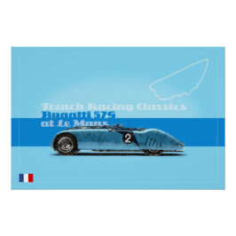 B 57G "Tank" at the Sarthe Poster