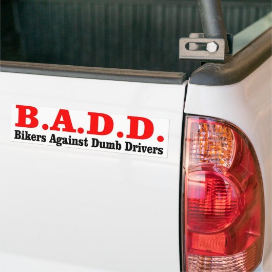B.A.D AUTOAUFKLEBER (Auf Lkw)