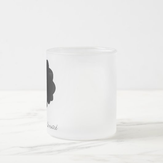 B.A.E. Mattierte Tasse (Pink & Green Edition) (Mittel)