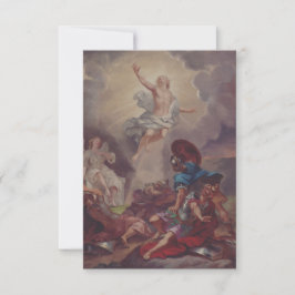 B.A. Godenhjelm’s Resurrection of Jesus Holy Card Dankeskarte