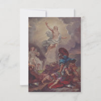 B.A. Godenhjelm's Heilige Karte Auferstehung Jesu